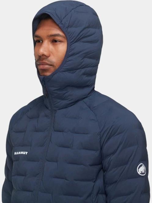 Mammut Sender IN Hooded Jacket férfi túrakabát sötétkék színben 4