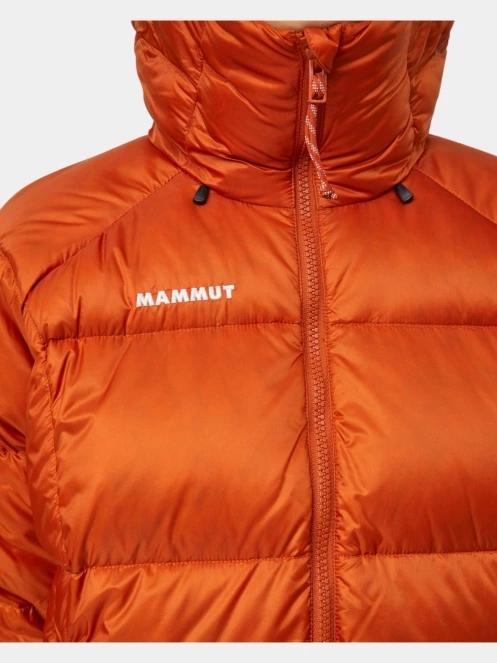 Mammut Glacier Glow IN Hooded Jacket női pehelykabát narancssárga színben 11