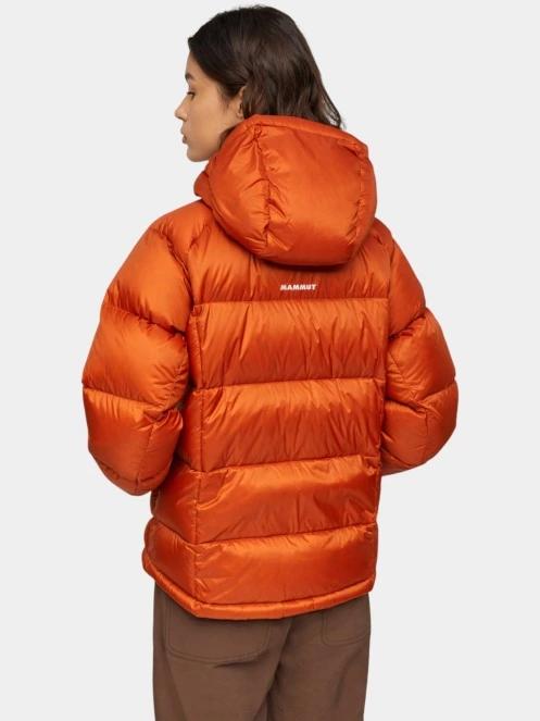 Mammut Glacier Glow IN Hooded Jacket női pehelykabát narancssárga színben 3