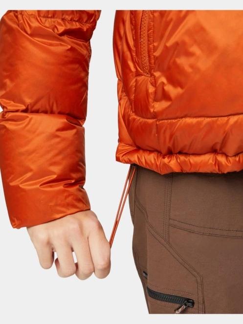 Mammut Glacier Glow IN Hooded Jacket női pehelykabát narancssárga színben 6