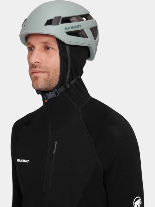 Mammut Aenergy Light ML Hooded Jacket férfi polár pulóver fekete színben 5