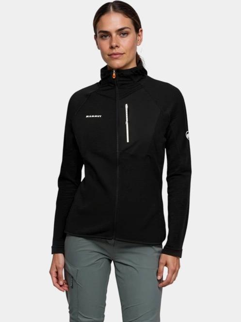 Mammut Aenergy Light ML Hooded Jacket női polár pulóver fekete színben 2