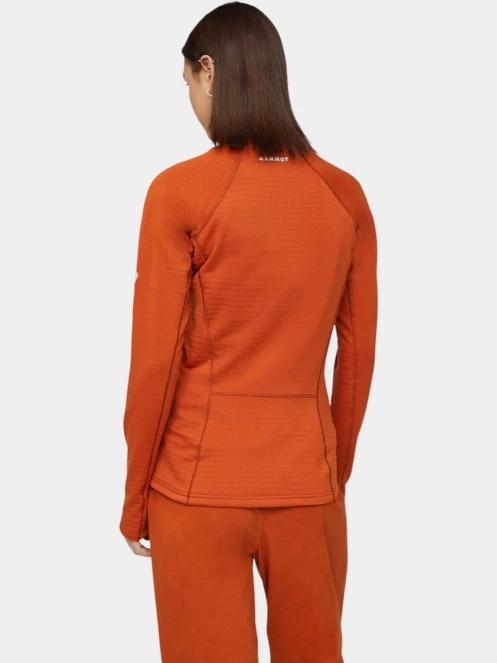 Mammut Taiss ML Jacket női polár pulóver narancssárga színben 4
