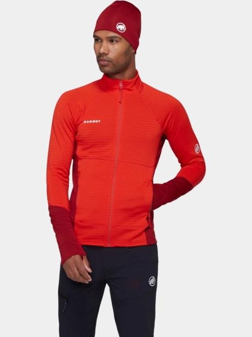 Mammut Taiss ML Jacket férfi polár pulóver piros színben 2