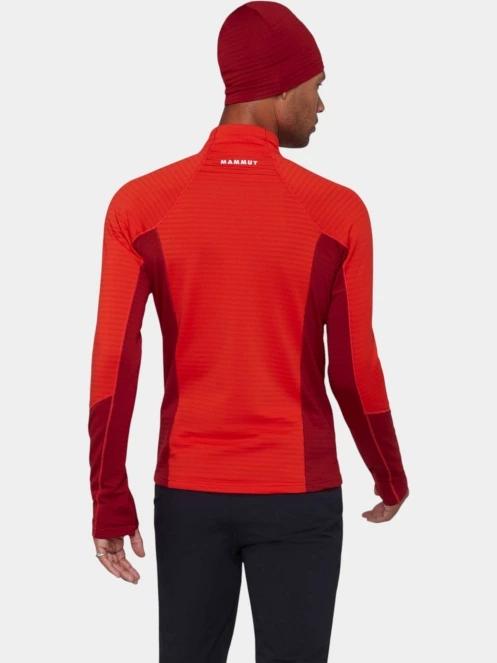 Mammut Taiss ML Jacket férfi polár pulóver piros színben 4
