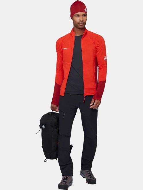 Mammut Taiss ML Jacket férfi polár pulóver piros színben 5
