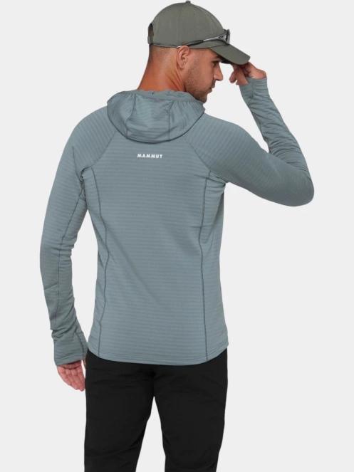 Mammut Taiss ML Hooded Jacket férfi polár pulóver szürke színben 4