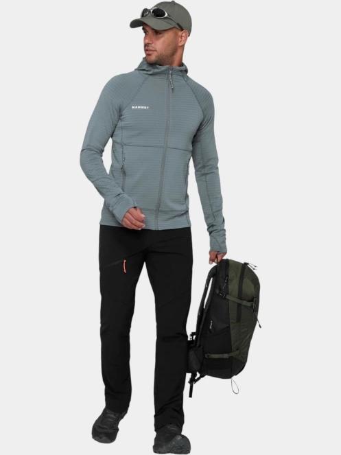 Mammut Taiss ML Hooded Jacket férfi polár pulóver szürke színben 5