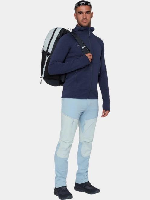 Mammut Taiss ML Hooded Jacket férfi polár pulóver sötétkék színben 5