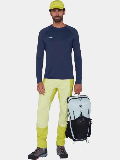 Mammut Ducan FL Longsleeve férfi aláöltöző felső sötétkék színben 5
