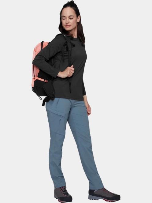 Mammut Ducan FL Longsleeve női aláöltöző felső fekete színben 5