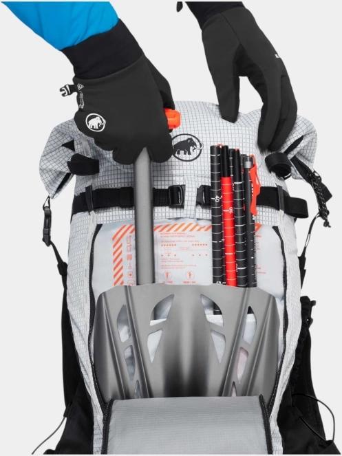 Mammut Aenergy ST 20-25 túrahátizsák fehér színben 7