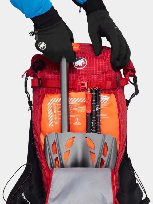 Mammut Aenergy ST 20-25 túrahátizsák piros színben 9