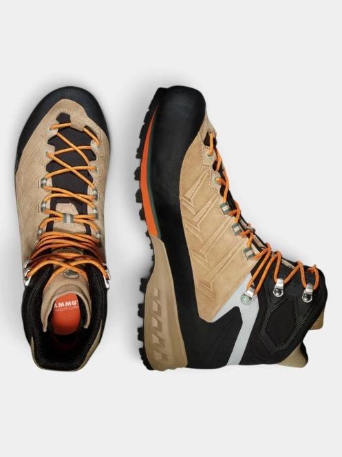 Mammut Kento Tour High GTX férfi vízhatlan túrabakancs homok színben 5