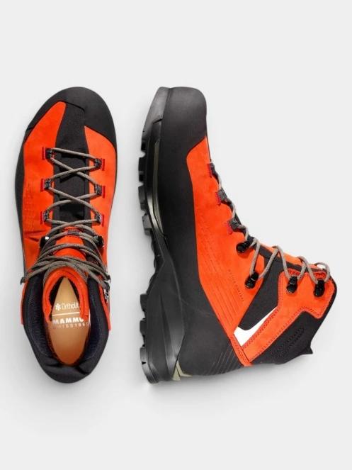 Mammut Kento Guide II High GTX férfi vízhatlan túrabakancs piros színben 7