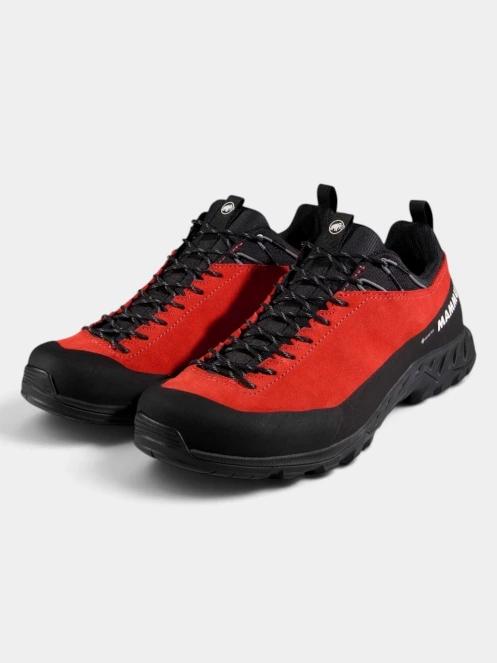 Mammut Alnasca IV Low LTH GTX férfi vízhatlan túracipő piros színben 5