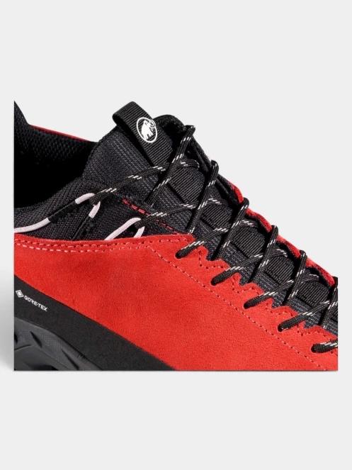 Mammut Alnasca IV Low LTH GTX női vízhatlan túracipő piros színben 7