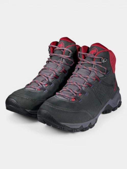 Mammut Nova IV Mid GTX női vízhatlan túrabakancs szürke színben 4