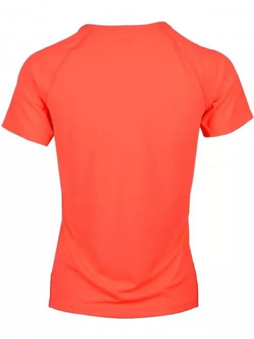 Mico Woman Half Sleeves R/Neck Running Shirt női rövid ujjú sport póló szürke színben 3