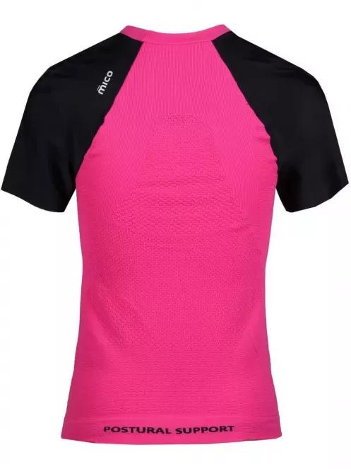 Mico Woman Half Slvs R/Neck Shirt M1 Trail női rövid ujjú sport póló magenta színben 3