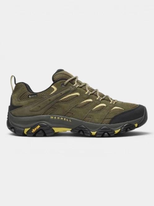 Merrell MOAB 3 GTX férfi vízhatlan túracipő oliva színben 2