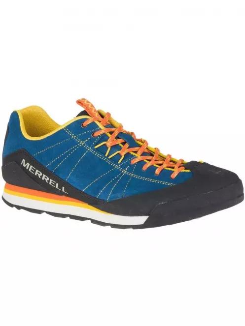 Merrell Catalyst Suede férfi utcai cipő kék színben 2