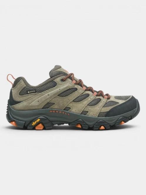 Merrell MOAB 3 GTX férfi vízhatlan túracipő oliva színben 3