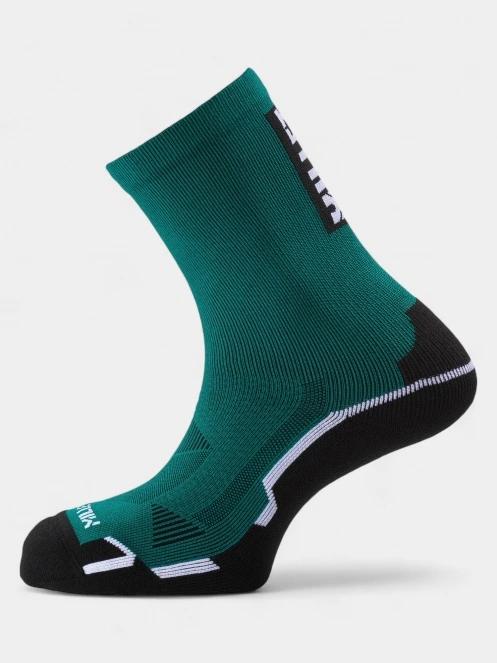 Millet Intense Mid Socks túrazokni zöld színben 2
