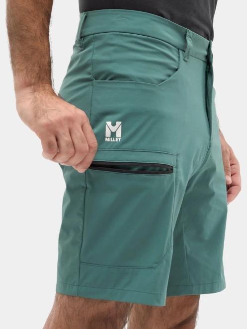 Millet Ubic Stretch Short M férfi túra rövidnadrág zöld színben 4