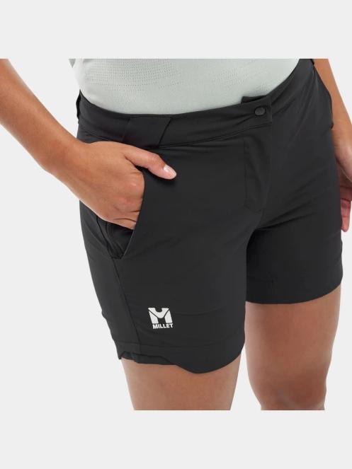Millet Ubic S Short W női túra rövidnadrág fekete színben 4