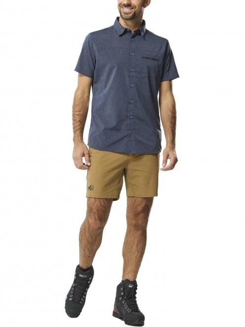 Millet Arpi Shirt Ss M férfi rövid ujjú ing sötétkék színben 4