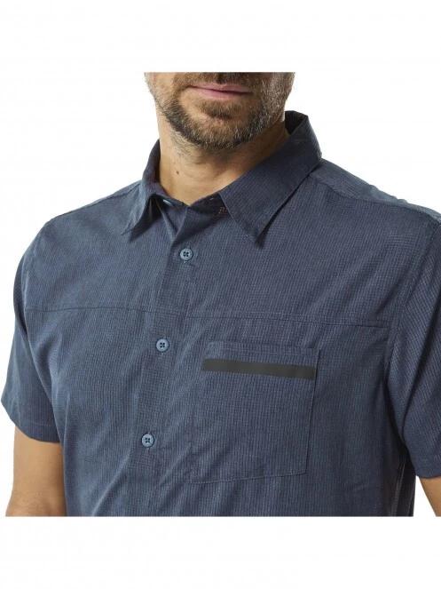 Millet Arpi Shirt Ss M férfi rövid ujjú ing sötétkék színben 5