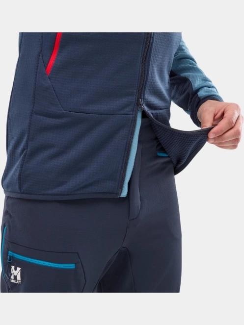Millet Fusion M férfi polár pulóver sötétkék színben 6