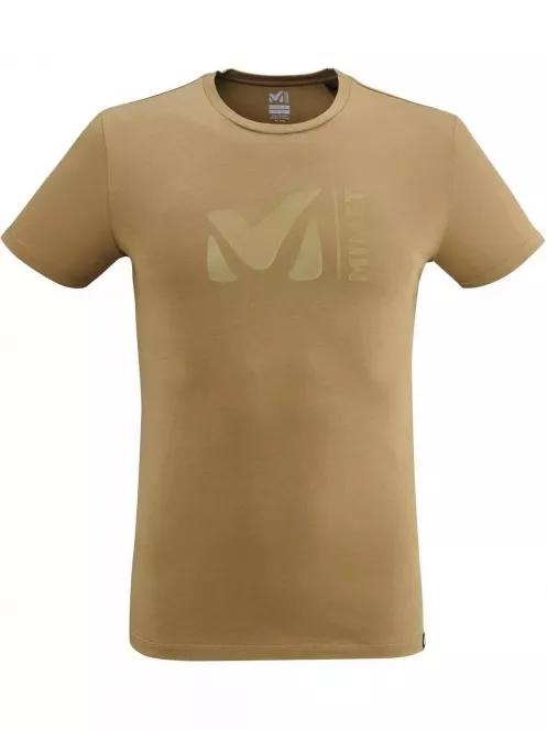 Millet M Logo Ts Ss M férfi rövid ujjú póló sárga színben 2