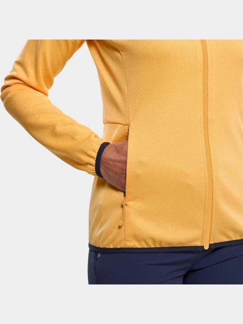 Millet Lokka W női polár pulóver sárga színben 4