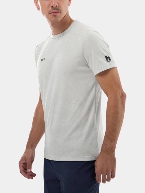 Millet Fusion M férfi rövid ujjú sport póló fehér színben 2