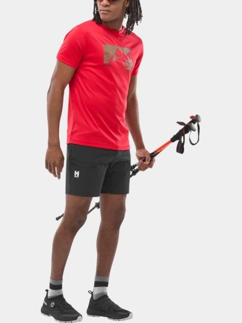 Millet Onega Stretch Short M férfi túra rövidnadrág fekete színben 4