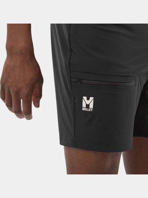Millet Onega Stretch Short M férfi túra rövidnadrág fekete színben 5