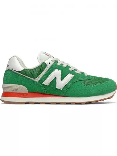 New Balance ML574HE2 férfi utcai cipő zöld színben 2