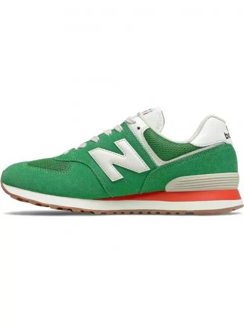 New Balance ML574HE2 férfi utcai cipő zöld színben 3