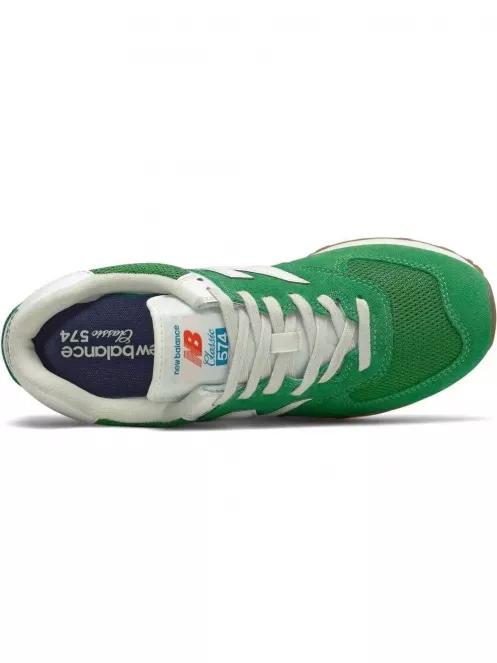 New Balance ML574HE2 férfi utcai cipő zöld színben 5
