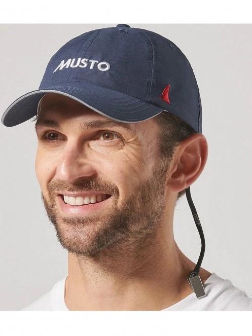 Musto Ess FD Crew Cap baseball sapka sötétkék színben 4