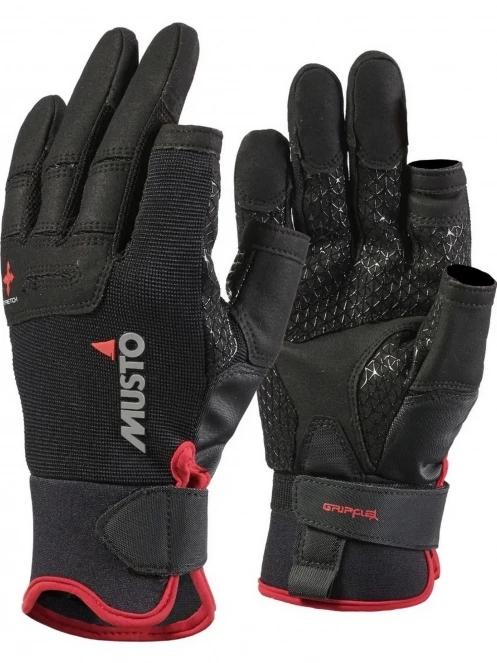Musto Perf Lf Glove férfi vitorlás kesztyű fekete színben 2
