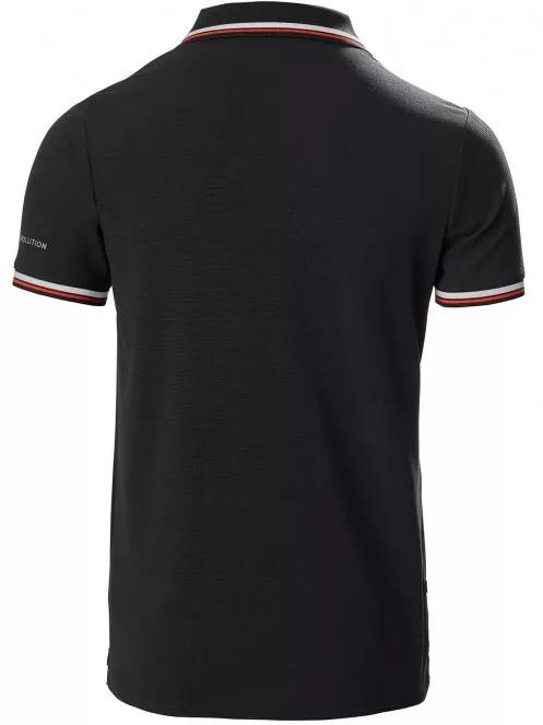 Musto Evo Pro Lite Ss Polo férfi galléros póló fekete színben 3