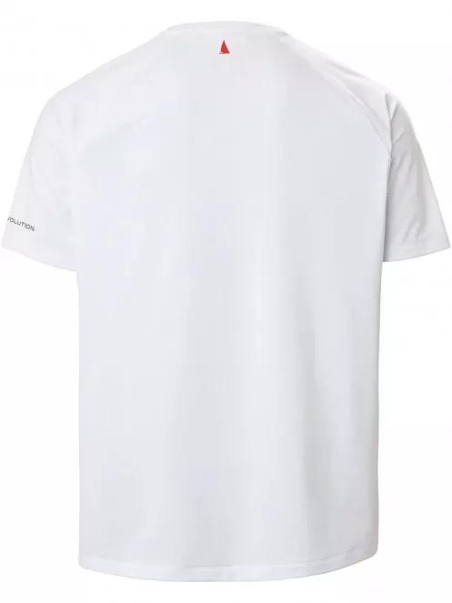 Musto Evo Sunblock Ss Tee 2.0 férfi rövid ujjú sport póló fehér színben 3