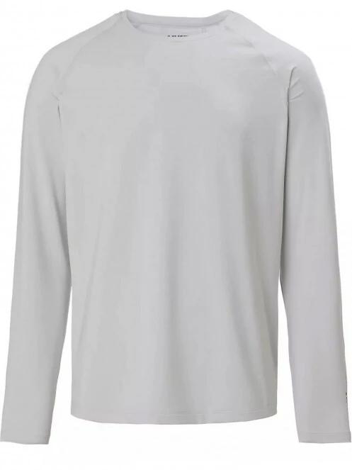 Musto Evo Sunblock Ls Tee 2.0 férfi hosszú ujjú sport póló szürke színben 2