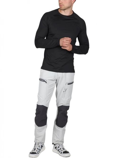 Musto Evo Sunblock Ls Tee 2.0 férfi hosszú ujjú sport póló fekete színben 5