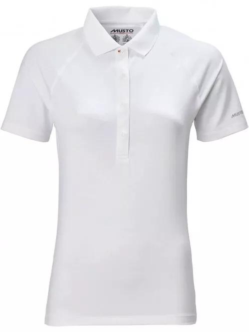 Musto Evo Sunblock Ss Polo 2.0 Fw női galléros póló fehér színben 2