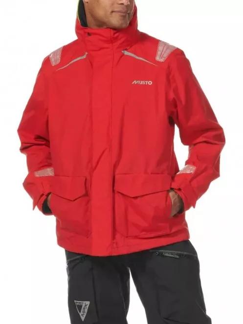 Musto Br1 Inshore  Jkt férfi vitorlás kabát piros színben 2