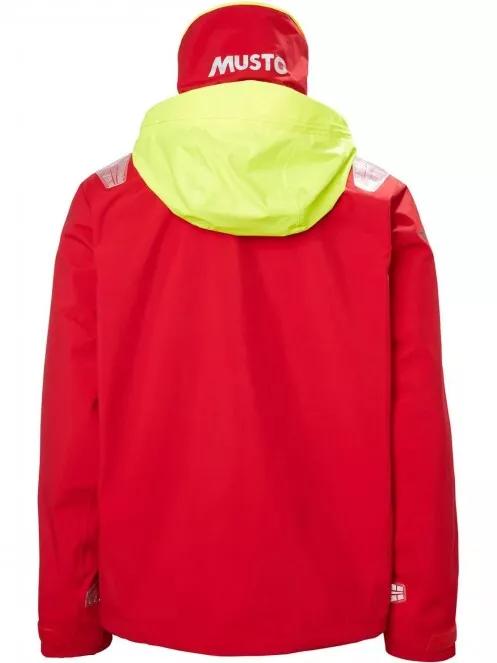 Musto Br1 Inshore  Jkt férfi vitorlás kabát piros színben 7